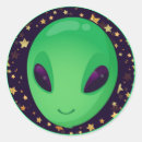 Search for cute alien stickers Green