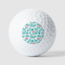 Search for flamingo golf balls Illustration