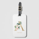 Search for letter luggage tags Elegant