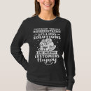 Search for customer service representative tshirts Csr