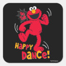 Search for happy dance stickers Sesame street