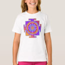 Search for yoga girls tshirts Mandala