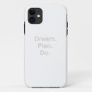 Search for dreams and goals iphone cases Dream big