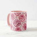 Search for stylish pink roses flowers mugs Elegant
