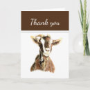 Search for goat thank you cards Funny