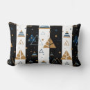 Search for black and white triangles cushions Stripes