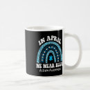 Search for autism puzzle mugs Autism awareness month
