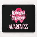 Search for breast cancer support mousepads ribbon