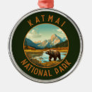 Search for brown bear christmas tree decorations Katmai national park