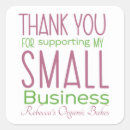 Search for thank you for your support stickers Small business
