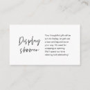 Search for display shower enclosure cards Black and white