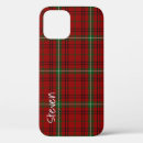 Search for scottish clan iphone cases Red
