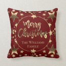 Search for red and gold christmas cushions Script