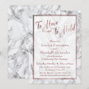 Search for rose gold calligraphy invitations Script