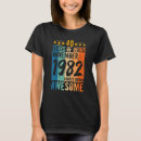 Search for born 1982 tshirts Years