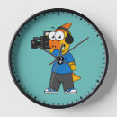 Search for cute cartoon character clocks Creativity