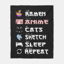 Search for japanese anime blankets Cat