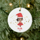 Search for black ballerina christmas tree decorations Little girl