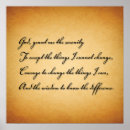Search for god grant me the serenity posters Courage