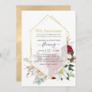 Search for rustic wedding anniversary invitations Golden