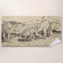 Search for dinosaur beach towels Triceratops