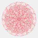 Search for beautiful christmas stickers Red