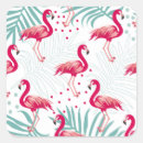 Search for tropical summer stickers Flamingo