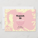 Search for sweet six invitations Party