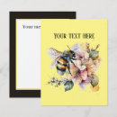 Search for bee vertical note cards Cute