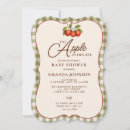 Search for apple baby shower invitations Autumn harvest