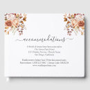 Search for autumn leaves wedding guest books Elegant
