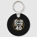 Search for 40th birthday key rings Retro