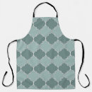 Search for quatrefoil aprons Blue