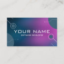 Search for web designer business cards Technology