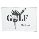 Search for golf pillowcases Novelty