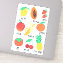 Search for korean food stickers Hangul