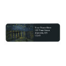 Search for vincent van gogh return address labels Night