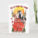 Search for barn animals cards Rustic