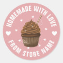 Search for homemade bakery stickers Handmade