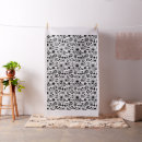 Search for black and white circle pattern fabric Retro