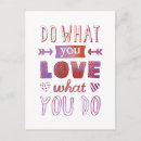 Search for motivational words cards Typography