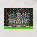 Search for art teacher business cards Cute