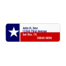 Search for lone star state return address labels Flag
