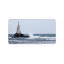 Search for beacon return address labels Nautical