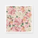 Search for vintage floral napkins Botanical