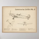 Search for supermarine spitfire posters Aeroplane