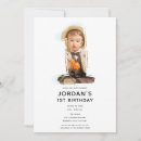 Search for the big one party invitations Boy