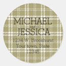 Search for gold name stickers Address