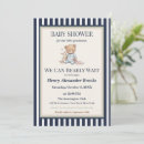 Search for teddy bear baby shower invitations Cute
