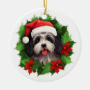 Search for havanese christmas tree decorations Puppy